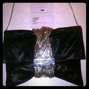 Jimmy choo chandra/m shimmer suede with chainmail